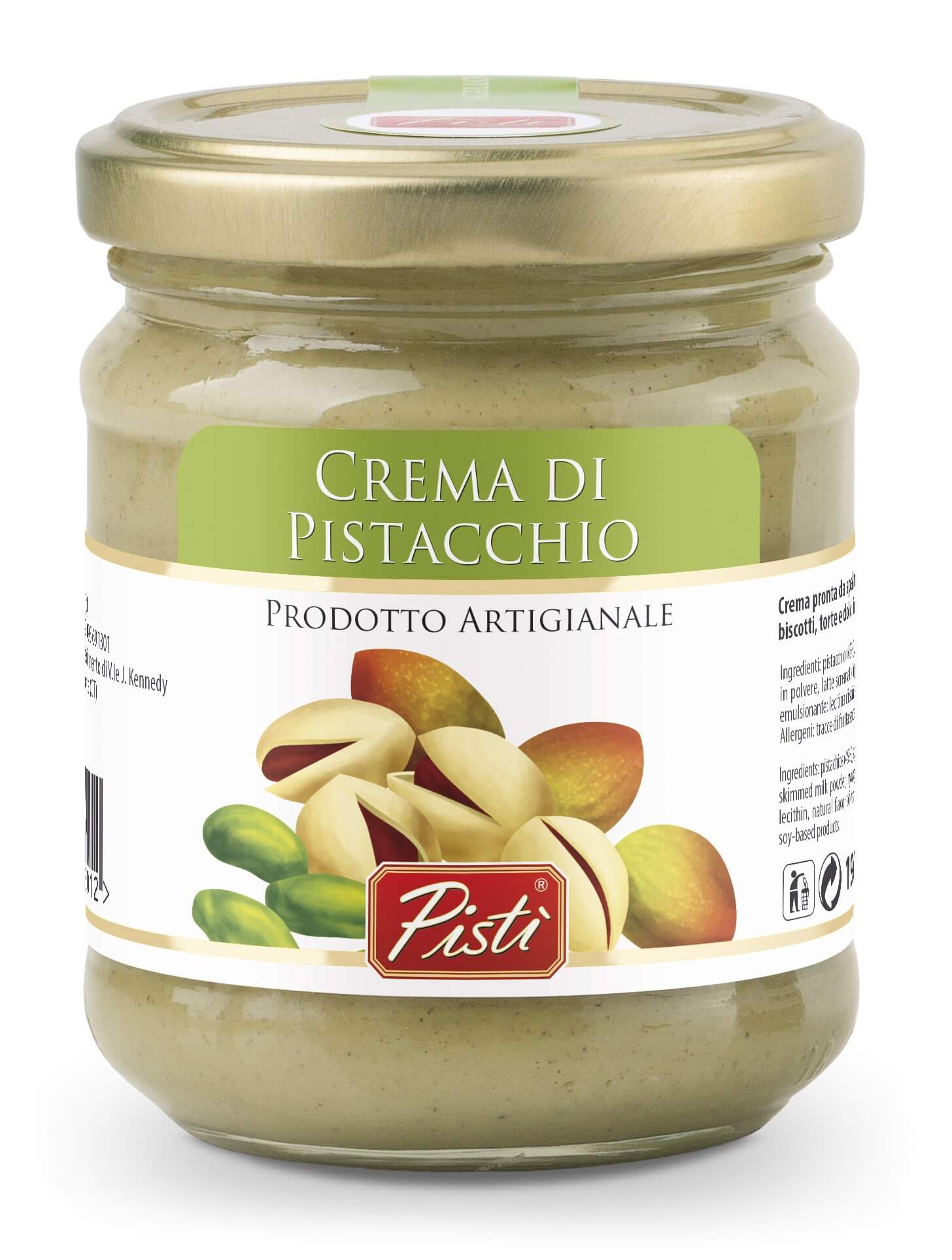 Wholesale Pisti Sicilian Pistachio Cream Spread 600g